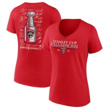 Florida Panthers Dámske - 2025 Stanley Cup Champs Signatures NHL Tričko
