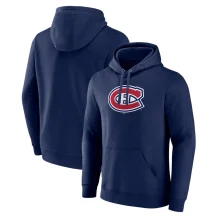 Montreal Canadiens - Primary Logo Navy NHL Bluza s kapturem