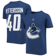 Vancouver Canucks Detské - Elias Pettersson NHL Tričko