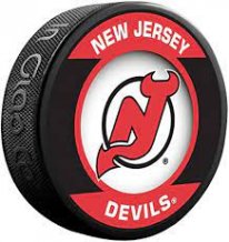 New Jersey Devils - Retro Hockey NHL Puk