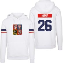 Czechy - 2026 Hockey Bluza s kapturem/Własne imię i numer