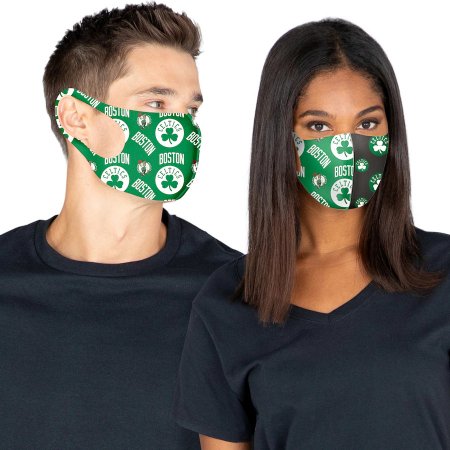 Boston Celtics - Colorblock 2-pack NBA Gesichtsmaske