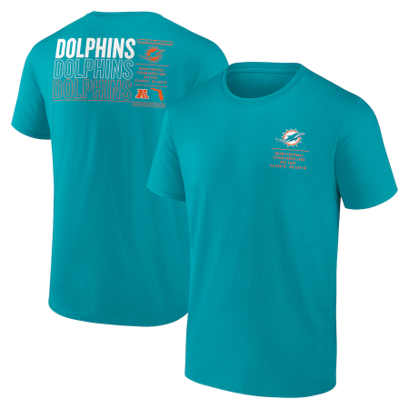 Miami Dolphins - Repeat Stats NFL Tričko - Velikost: XXL/USA=3XL/EU