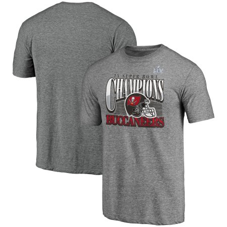Tampa Bay Buccaneers - Super Bowl LV Champions Tri-Blend NFL T-Shirt