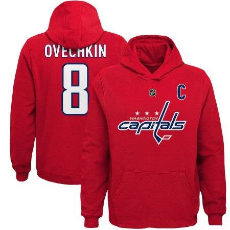 Washington Capitals Detská - Alexander Ovechkin NHL Mikina s kapucňou