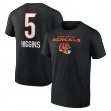 Cincinnati Bengals - Tee Higgins Wordmark NFL Tričko