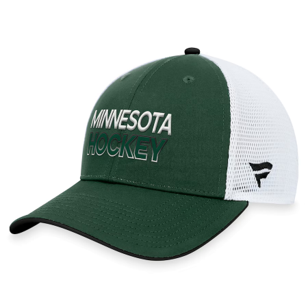 Minnesota Wild - 2023 Authentic Pro Rink Trucker Green NHL Czapka