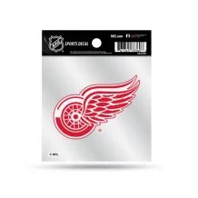Detroit Red Wings - Clear Backer Logo NHL Aufkleber