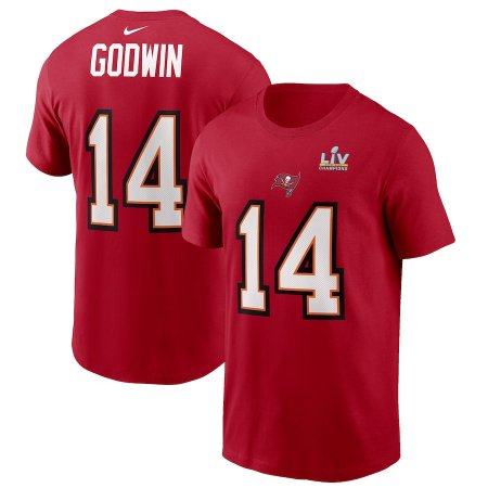 Tampa Bay Buccaneers - Chris Godwin Super Bowl LV Champions NFL T-Shirt