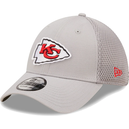 Kansas City Chiefs - Team Neo Gray 39Thirty NFL Hat