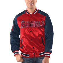 Los Angeles Angels - Full-Snap Varsity Satin MLB Jacket
