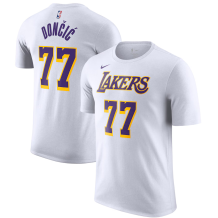 Los Angeles Lakers - Luka Dončić White NBA T-Shirt