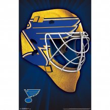 St. Louis Blues - Mask NHL Poster