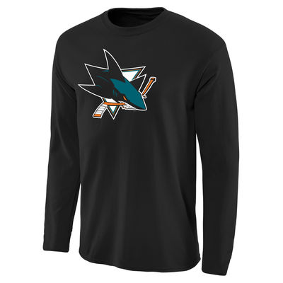 San Jose Sharks - Team Primary Logo NHL Long Sleeve T-Shirt