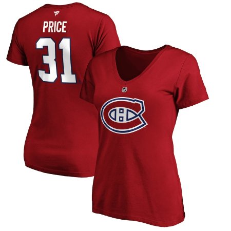 Montreal Canadiens Woman - Carey Price Stack NHL T-Shirt