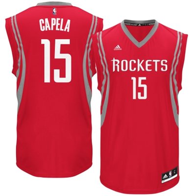 Houston Rockets - Clint Capela Replica NBA Jersey - Size: S/USA=M/EU