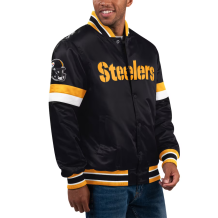 Pittsburgh Steelers - Full-Snap Varsity Satin NFL Kurtka