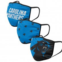 Carolina Panthers - Sport Team 3-pack NFL face mask