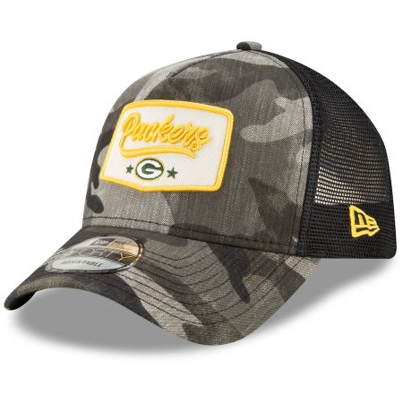 Green Bay Packers - A-Frame Patch 9Forty NFL Hat - Size: adjustable