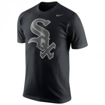 Chicago White Sox -Carbon Fiber Pattern  MLB Tshirt