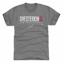 New York Rangers - Igor Shesterkin Elite Gray NHL T-Shirt
