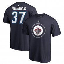 Winnipeg Jets - Connor Hellebuyck Stack NHL T-Shirt