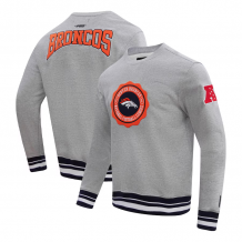 Denver Broncos - Crest Emblem Pullover NFL Sweatshirt
