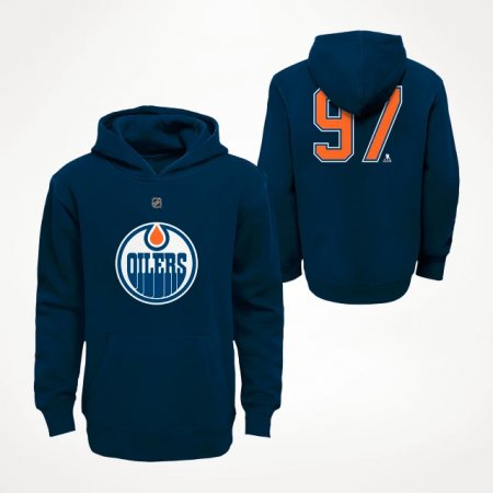 Edmonton Oilers Dětská - Connor McDavid Player NHL Mikina s kapucí