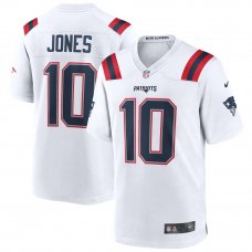 New England Patriots - Mac Jones White NFL Jersey