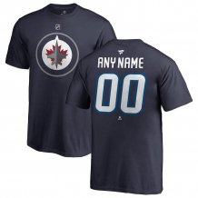 Winnipeg Jets - Team Authentic NHL T-Shirt with Name and Number