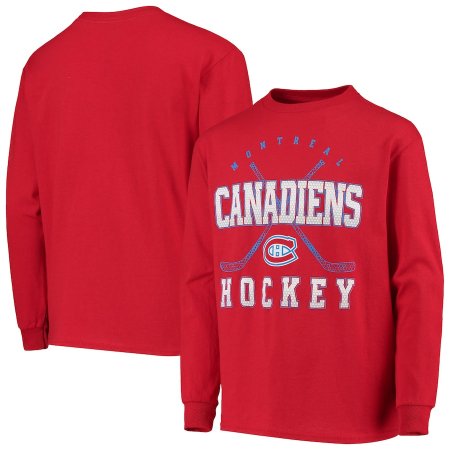 Montreal Canadiens Youth - Digital NHL Long Sleeve T-Shirt