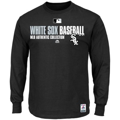 Chicago White Sox -On-Field Player Long Sleeve MLB Tshirt