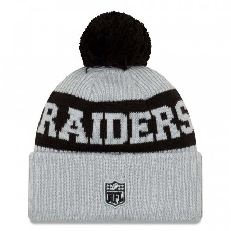 Las Vegas Raiders - 2020 Sideline Road NFL Knit hat