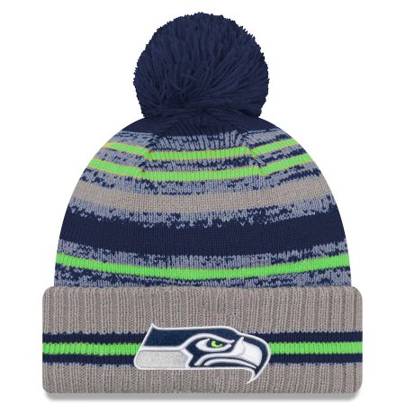 Seattle Seahawks - 2021 Sideline Road NFL Knit hat