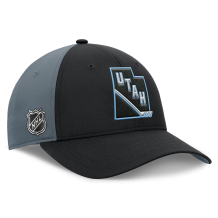 Utah Mammoth - Utah Badge Adjustable Black Cap