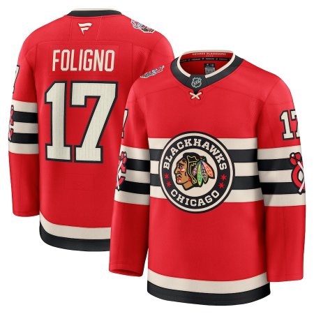 Chicago Blackhawks - Nick Foligno 2025 Winter Classic Premium NHL Jersey