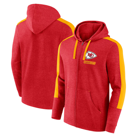 Kansas City Chiefs - Gain Full-zip NFL Mikina s kapucňou