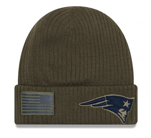 New England Patriots - Salute To Service NFL Knit Hat
