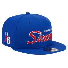 Philadelphia 76ers - Script Side Patch 9Fifty NBA Kšiltovka