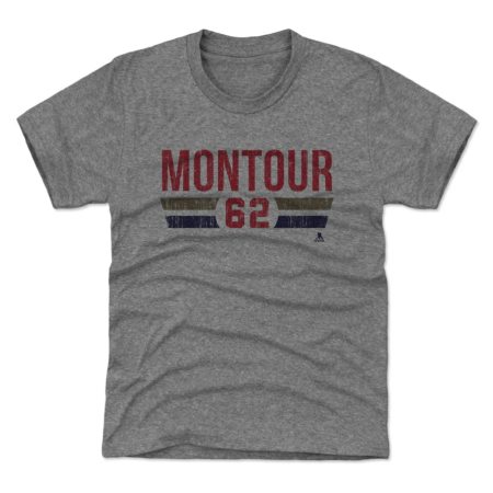 Florida Panthers Detské - Brandon Montour Font Gray NHL Tričko