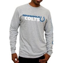Indianapolis Colts - Horizontal Text Long Sleeve NFL Tshirt