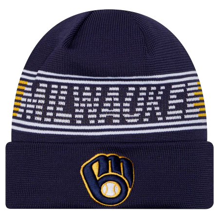 Milwaukee Brewers - Authentic Collection Cuffed MLB Czapka zimowa