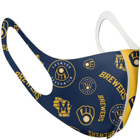 Milwaukee Brewers - Team Logos 2-pack MLB face mask