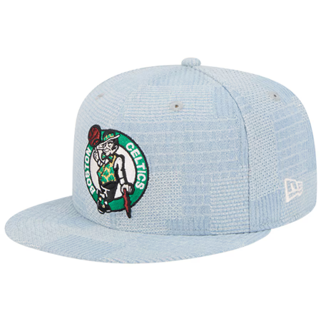 Boston Celtics - Denim Patchwork 9Fifty NBA Czapka