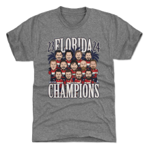 Florida Panthers - Hockey Champions 24 Gray NHL Tričko