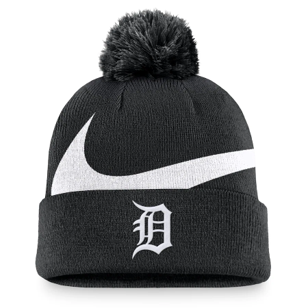 Detroit Tigers - Swoosh Peak Black MLB Czapka zimowa