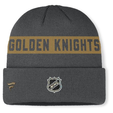 Vegas Golden Knights - 2026 Authentic Pro Rink Cuffed NHL Czapka zimowa