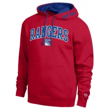 New York Rangers - Team Contrast Red NHL Mikina s kapucí