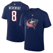 Columbus Blue Jackets - Zach Werenski Stack NHL Koszułka