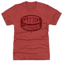 Colorado Avalanche - Gabriel Landeskog Puck NHL T-Shirt